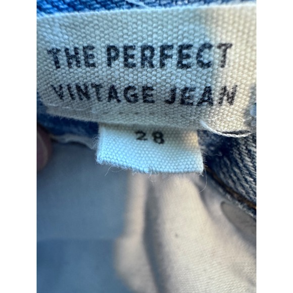 Madewell The Perfect Vintage Jean in Fitzgerald Wash Size‎ 28 - Picture 5 of 6